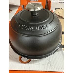 Le Creuset Bread Oven 24cm Matte Black Bread Baking Home Bakery
